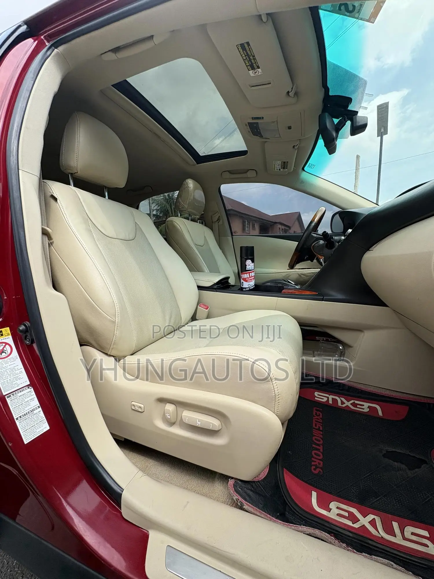 Lexus RX 350 2010 Red
