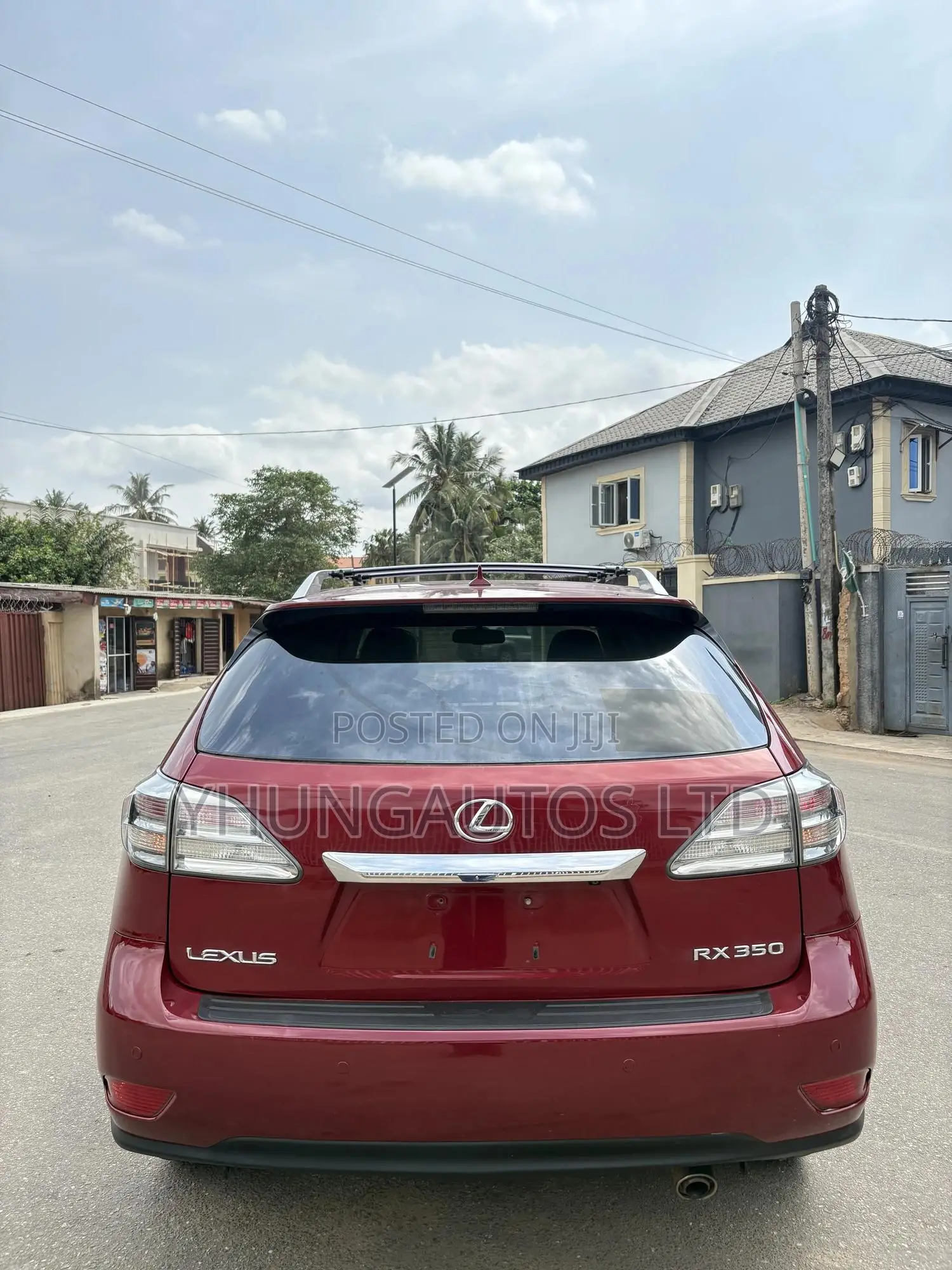 Lexus RX 350 2010 Red