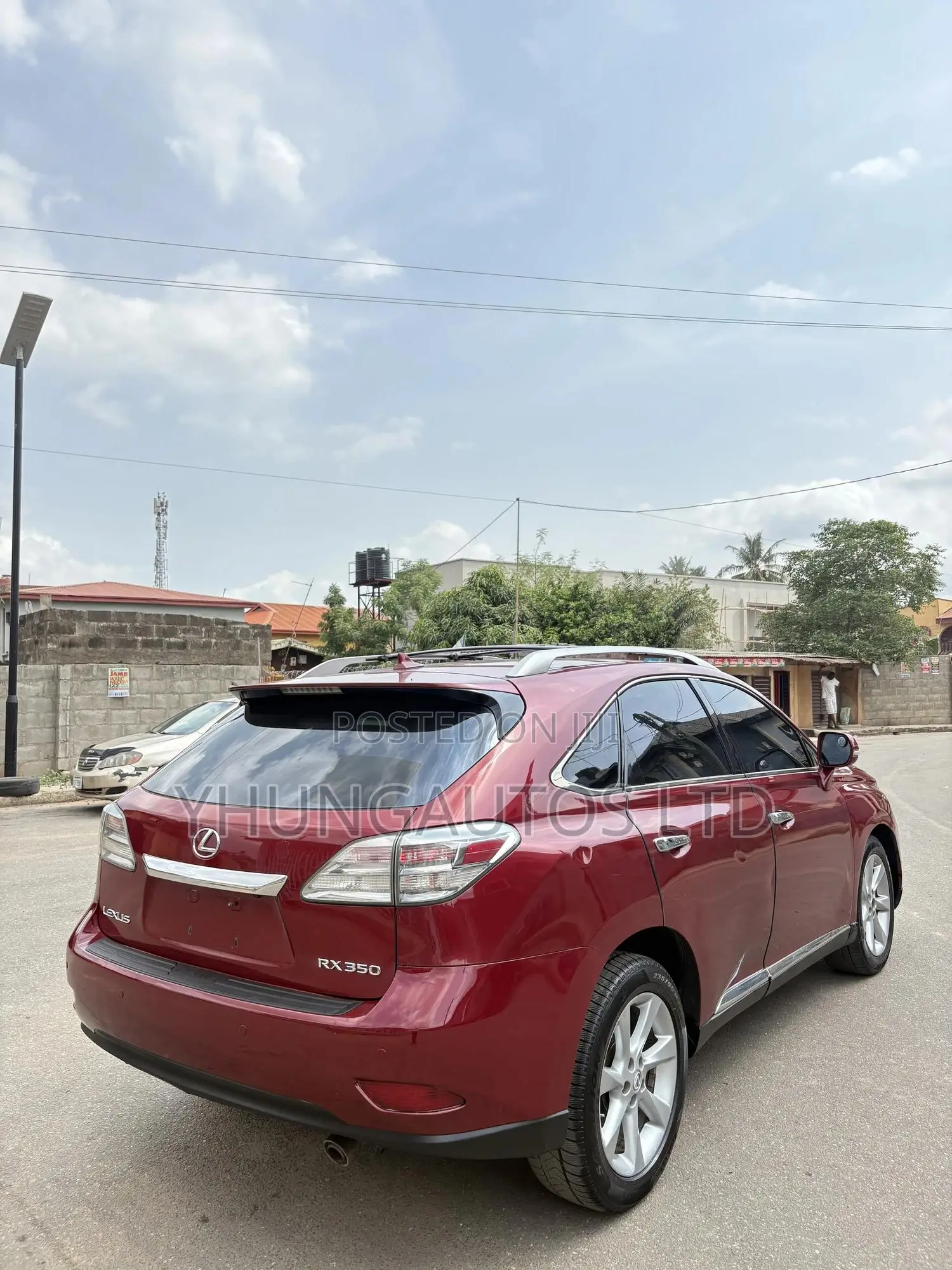 Lexus RX 350 2010 Red
