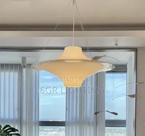 Modern Cream Ufo Pendant Lights Nordic Design