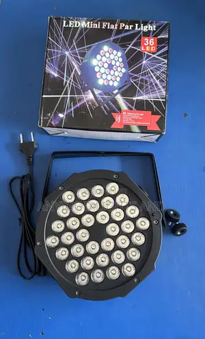36 by 2watts RGB Flat Plastic Parcan Light