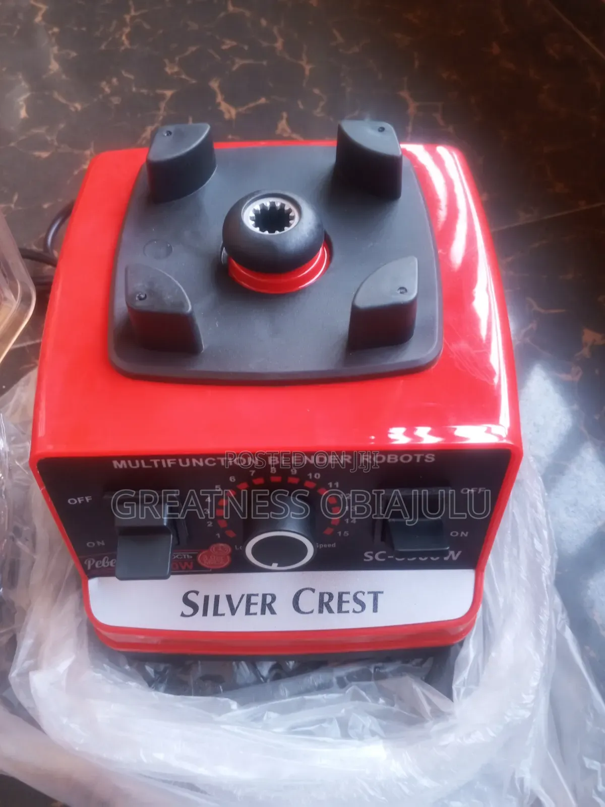 Silver Crest Blender