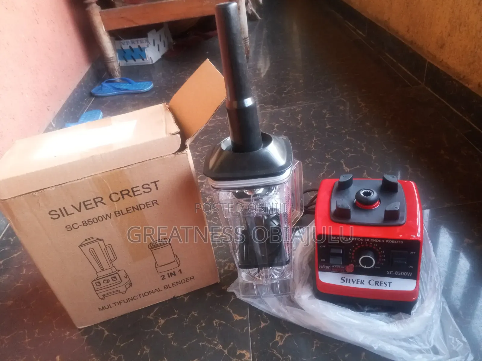 Silver Crest Blender