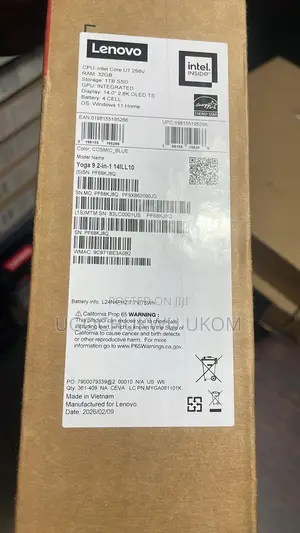 New Laptop Lenovo Yoga 9i 32GB Intel Core Ultra 7 SSD 1T