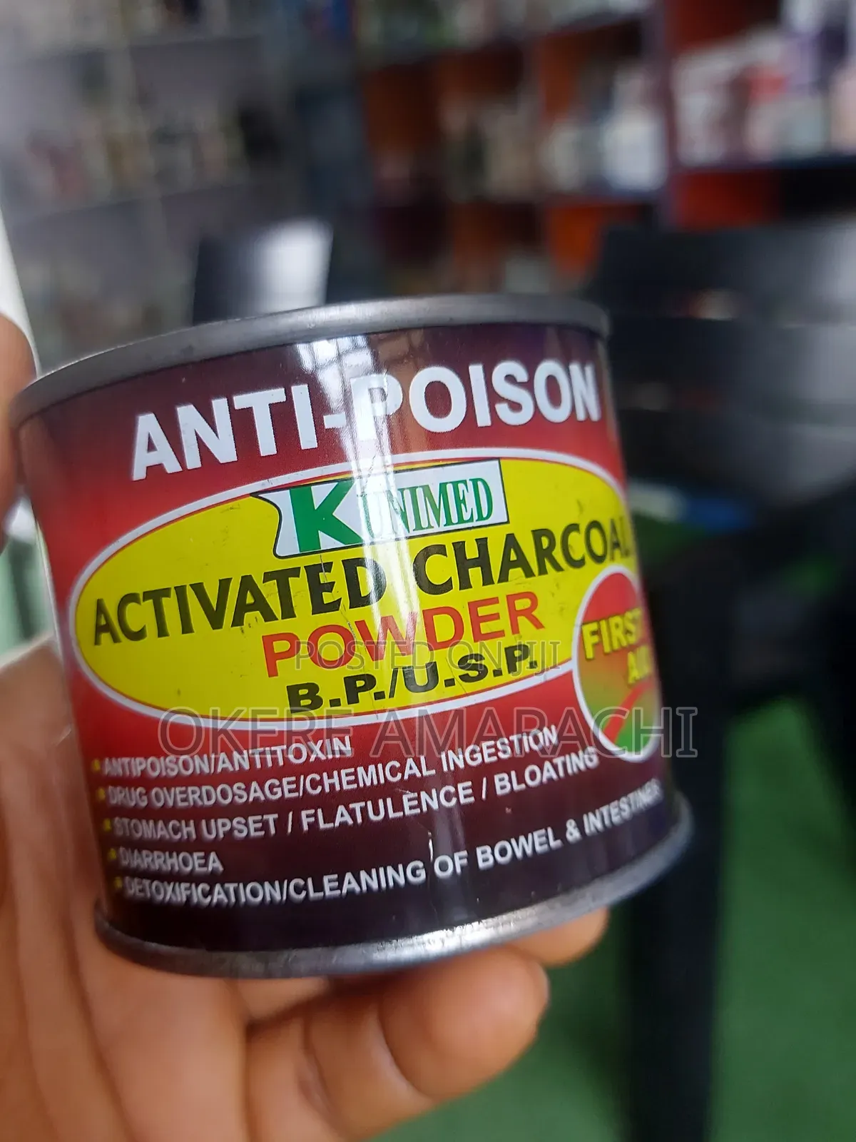 Anti Poison Kunimed Activated Charcoal Powder