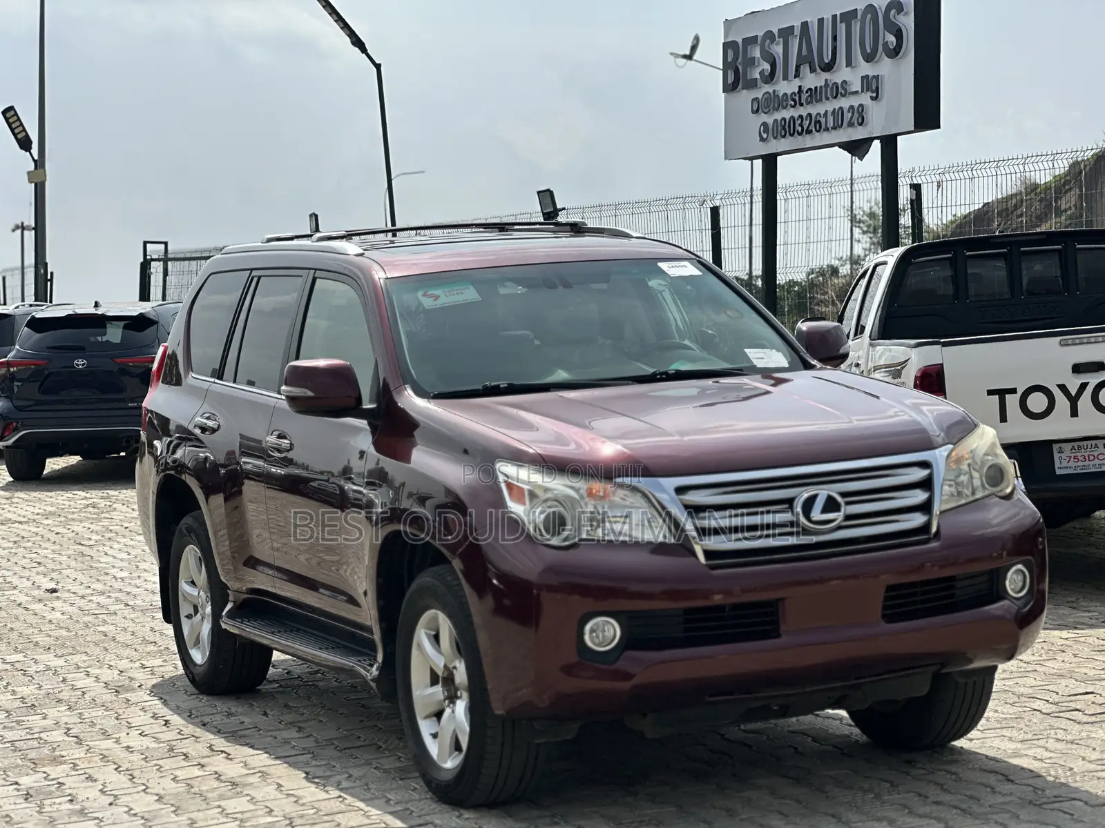Lexus GX 460 2010 Red