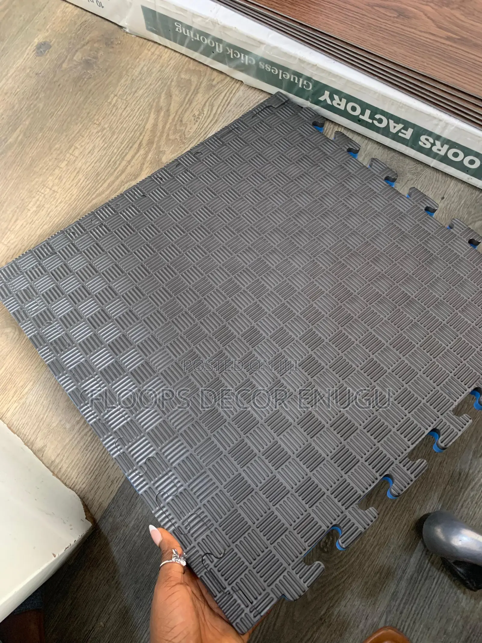 Gym Interlocking Padded Floor