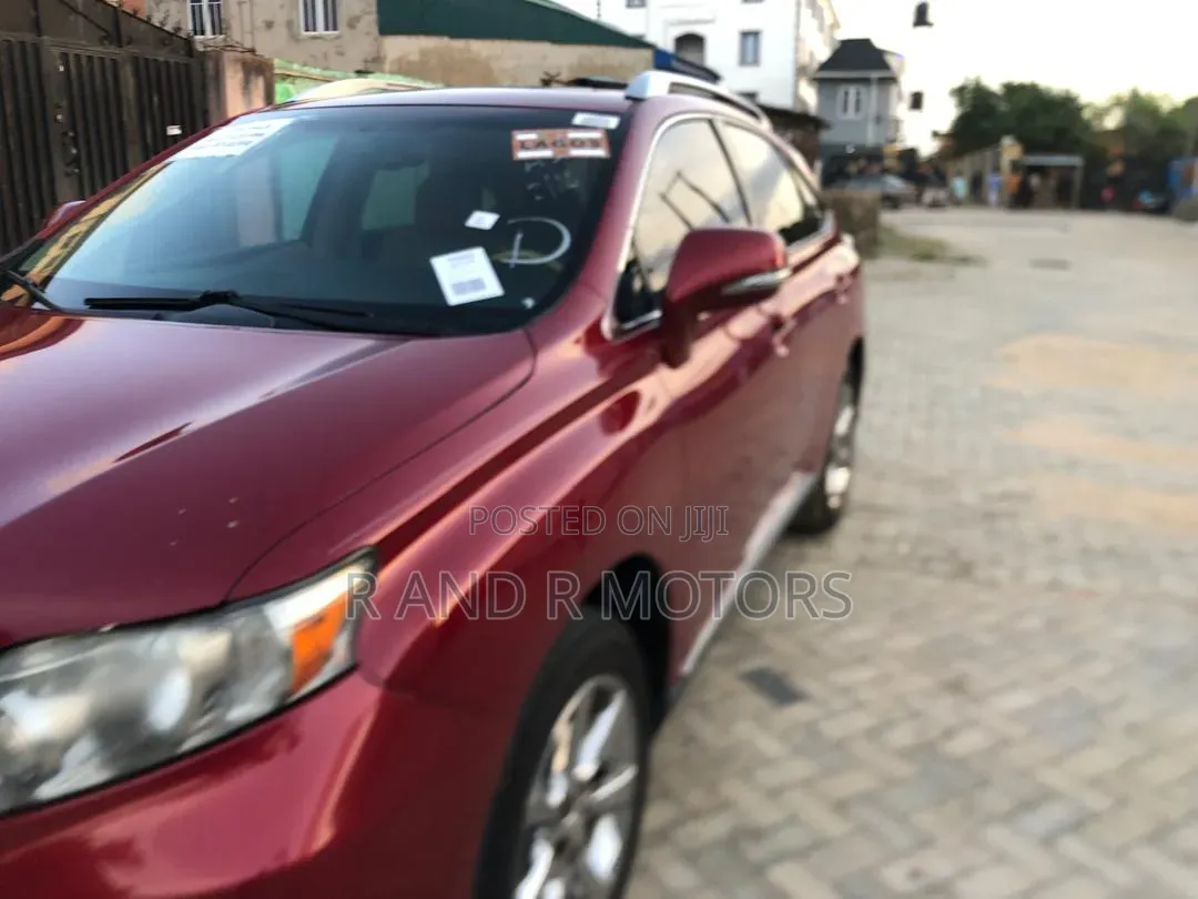 Lexus RX 2011 Red