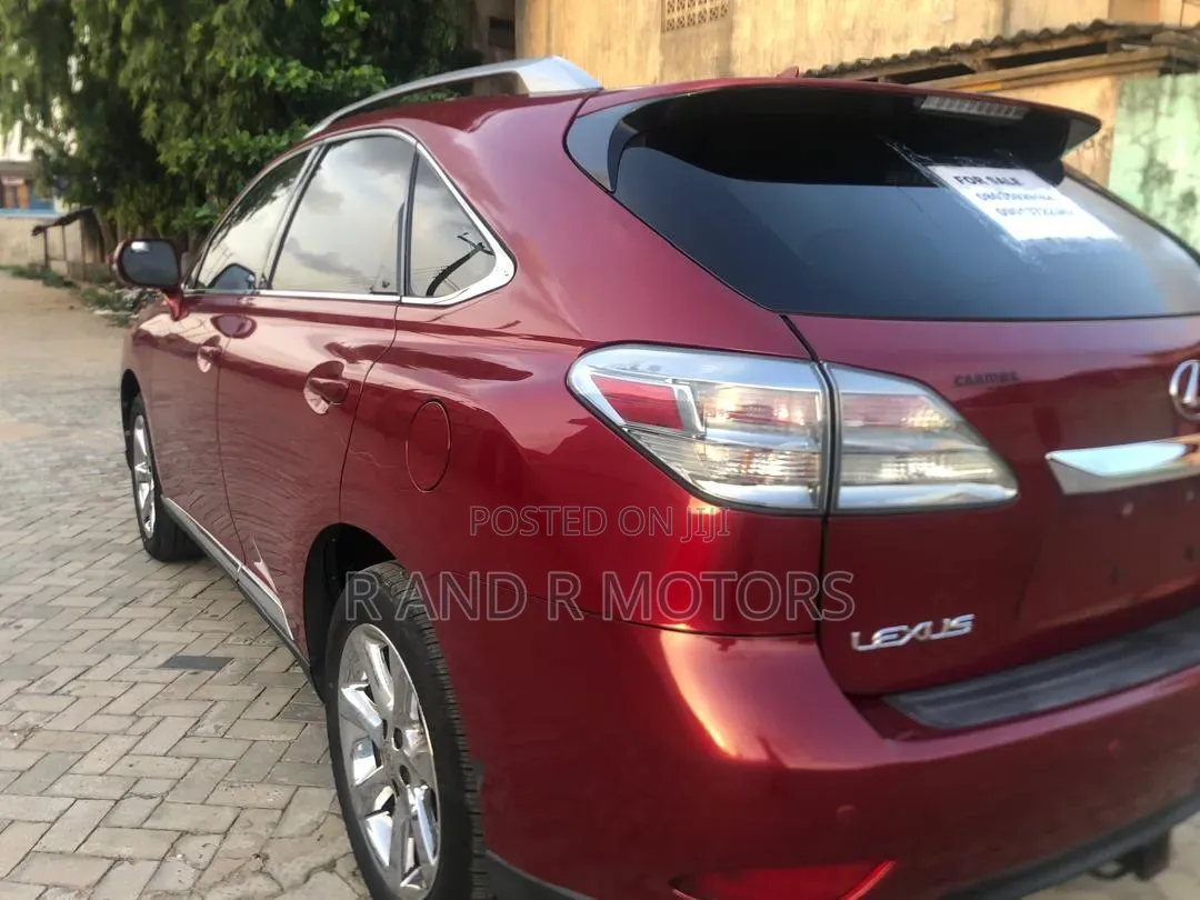 Lexus RX 2011 Red