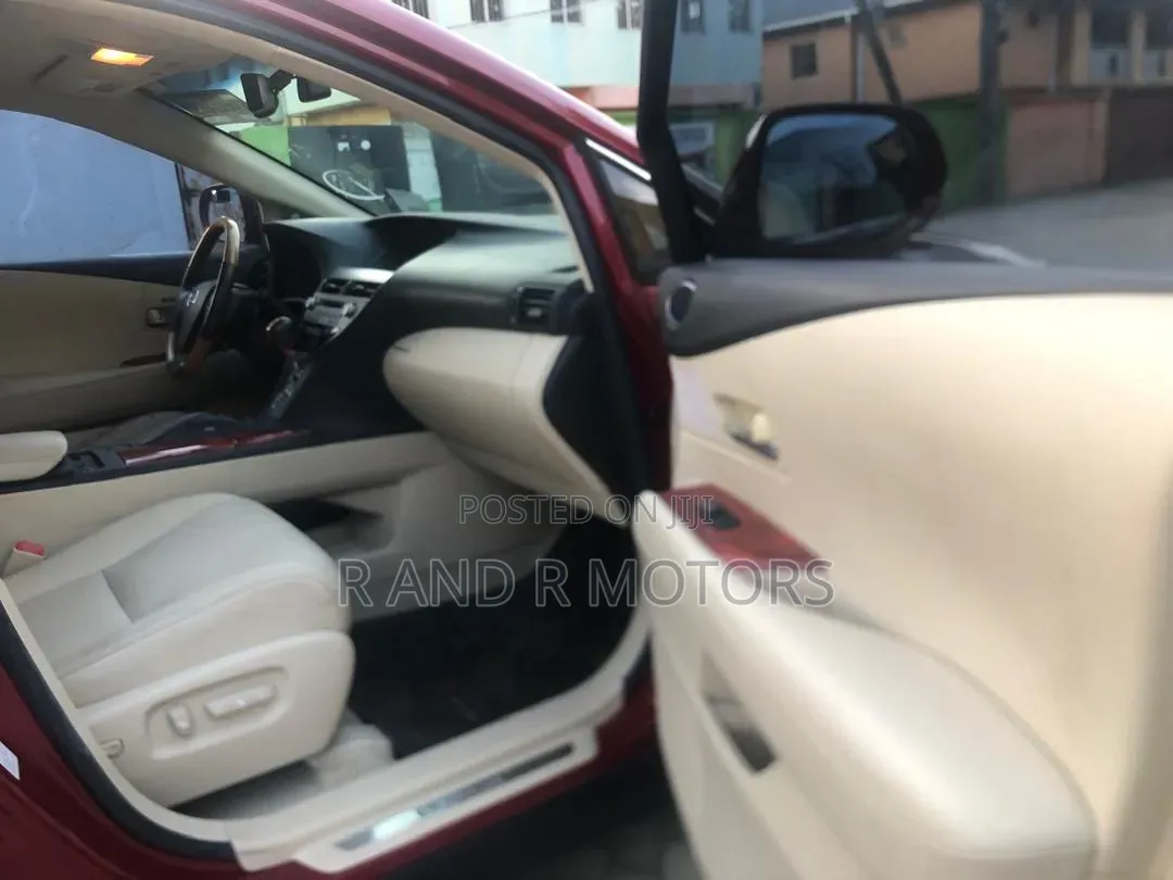 Lexus RX 2011 Red