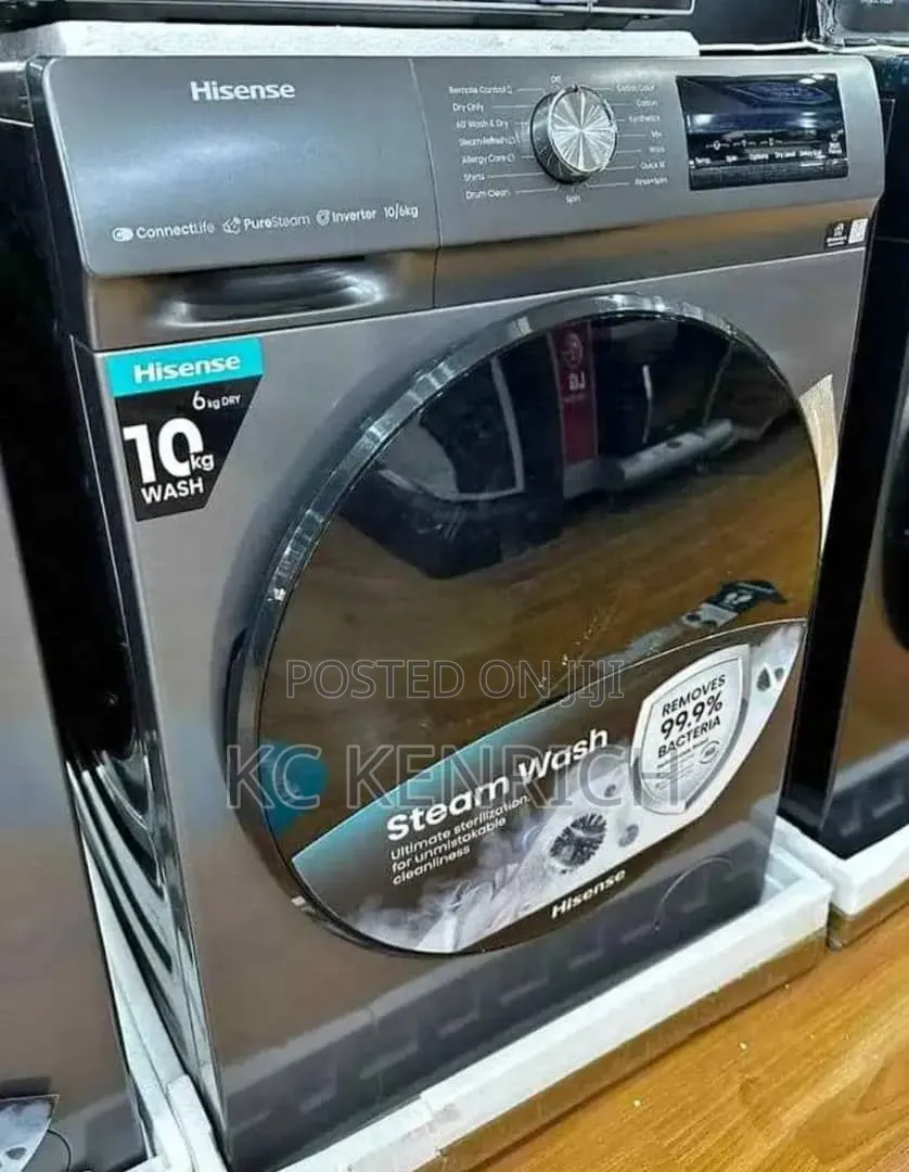 Hisense Inverter Automatic Washing Machine Front Loader 10.5kg