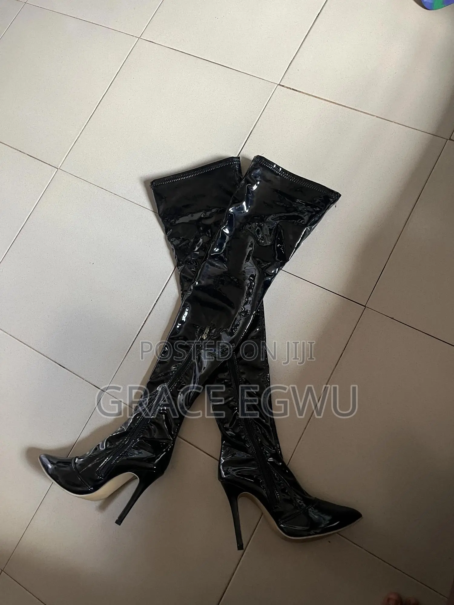 Leather Boot Heel