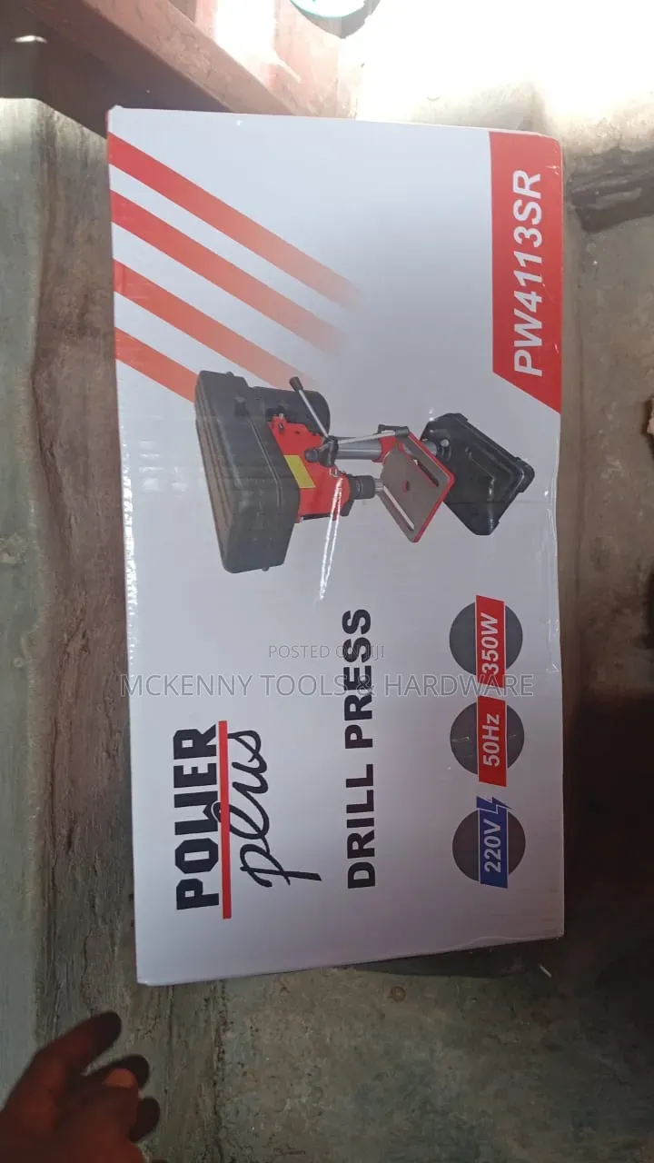 Power Plus Brand Bench Drill Press, Model Pw4113sr