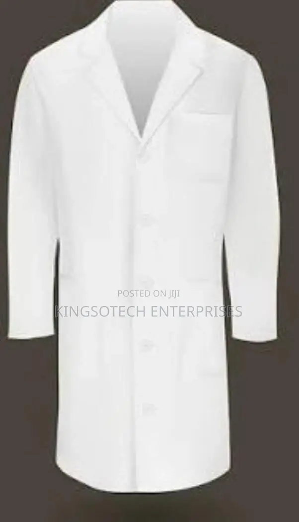 Lab Coat White and Blue Colors Available