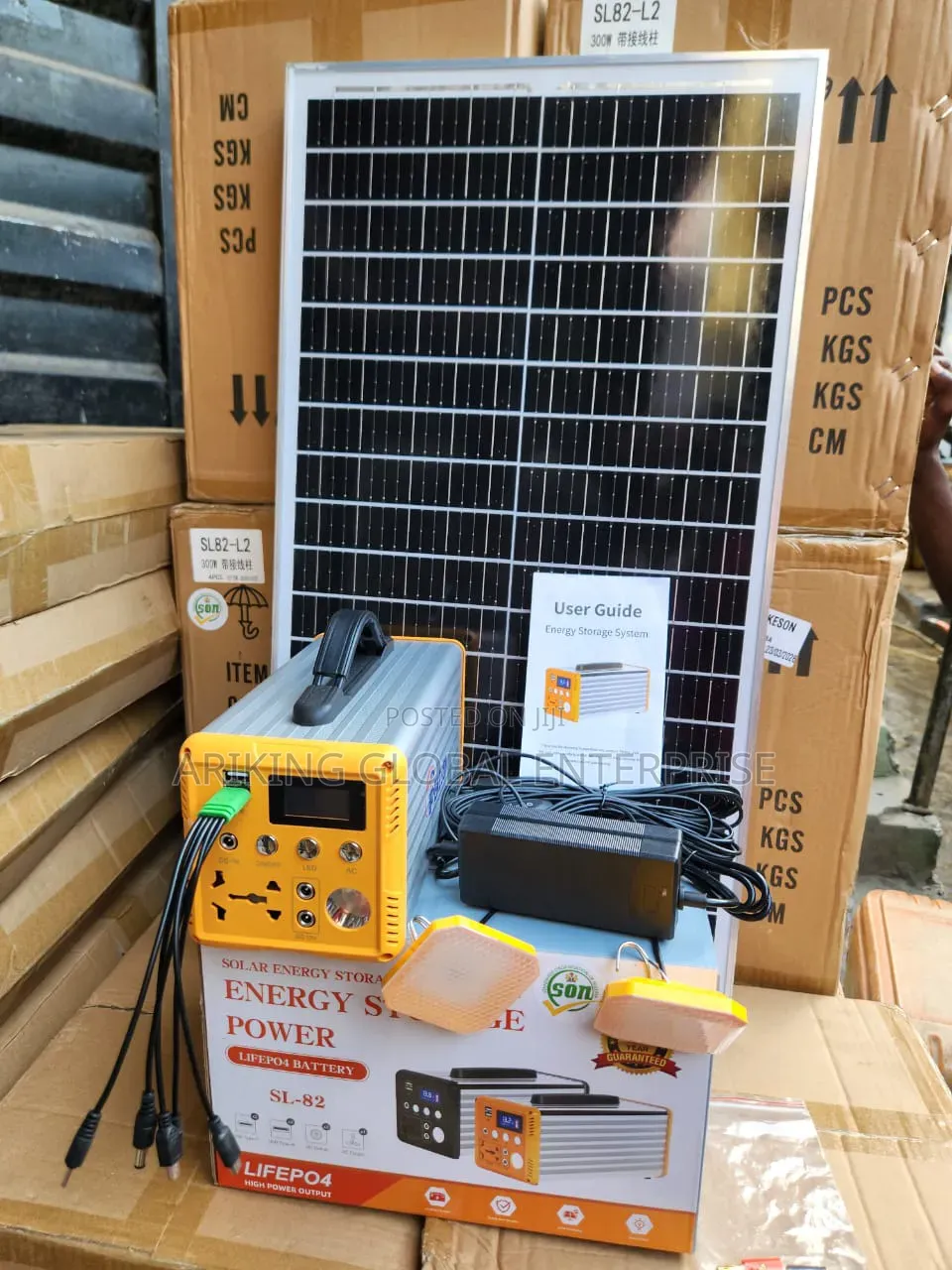300watts Portable Power Capacity Solar Generator.