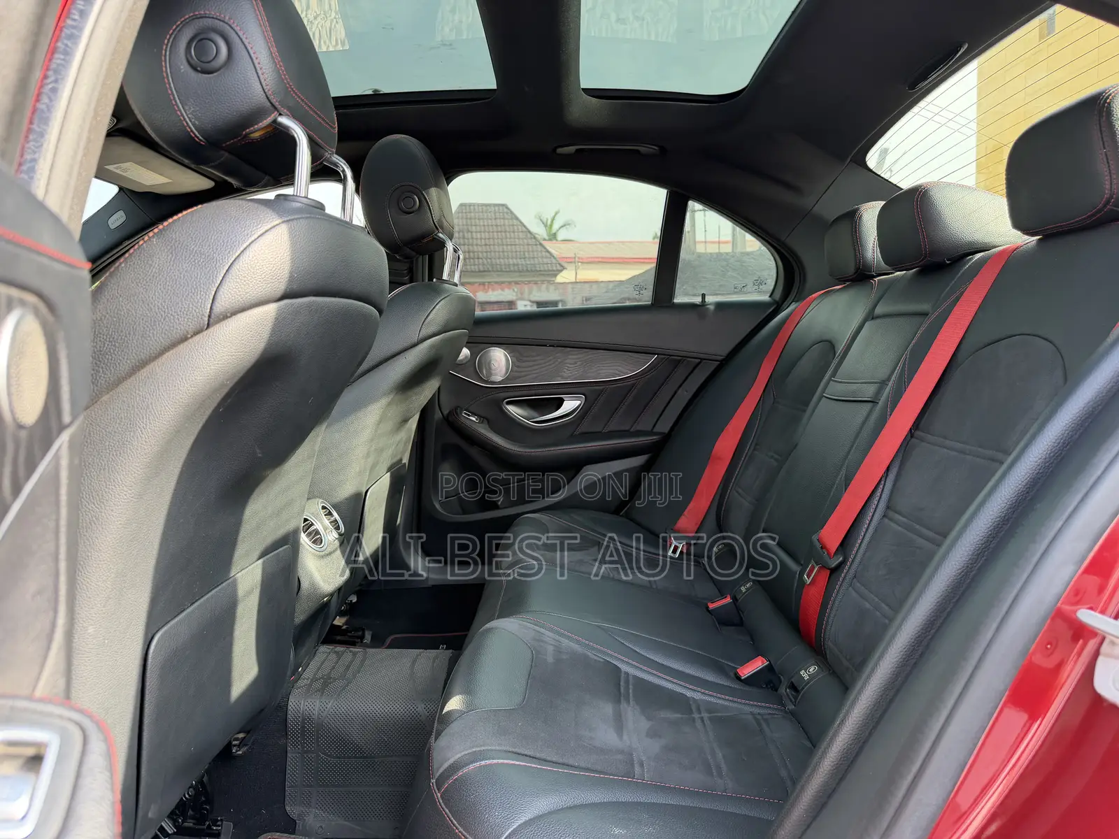 Mercedes-Benz C450 2017 Red