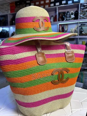Luxury Tote Bag With Matching Hat