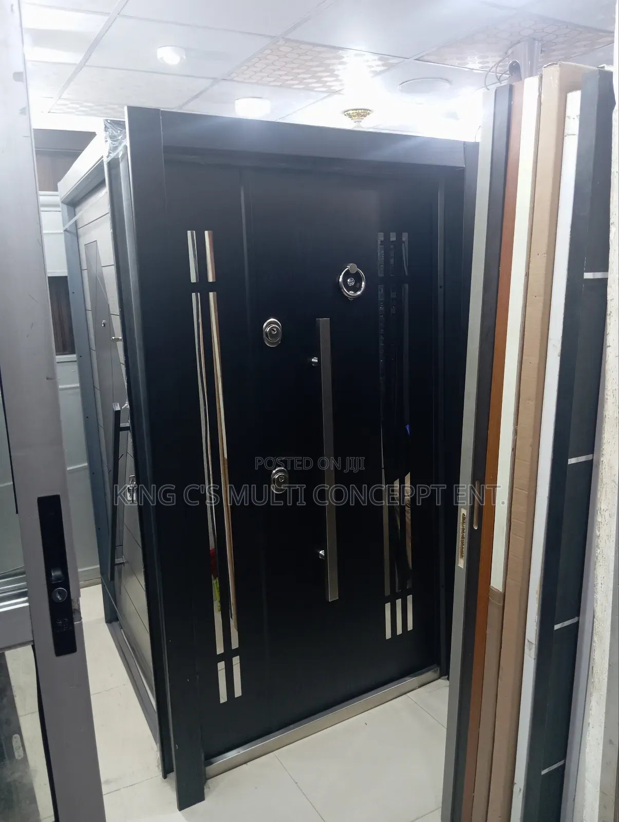 4ft by 7ft Real Cast Security Door