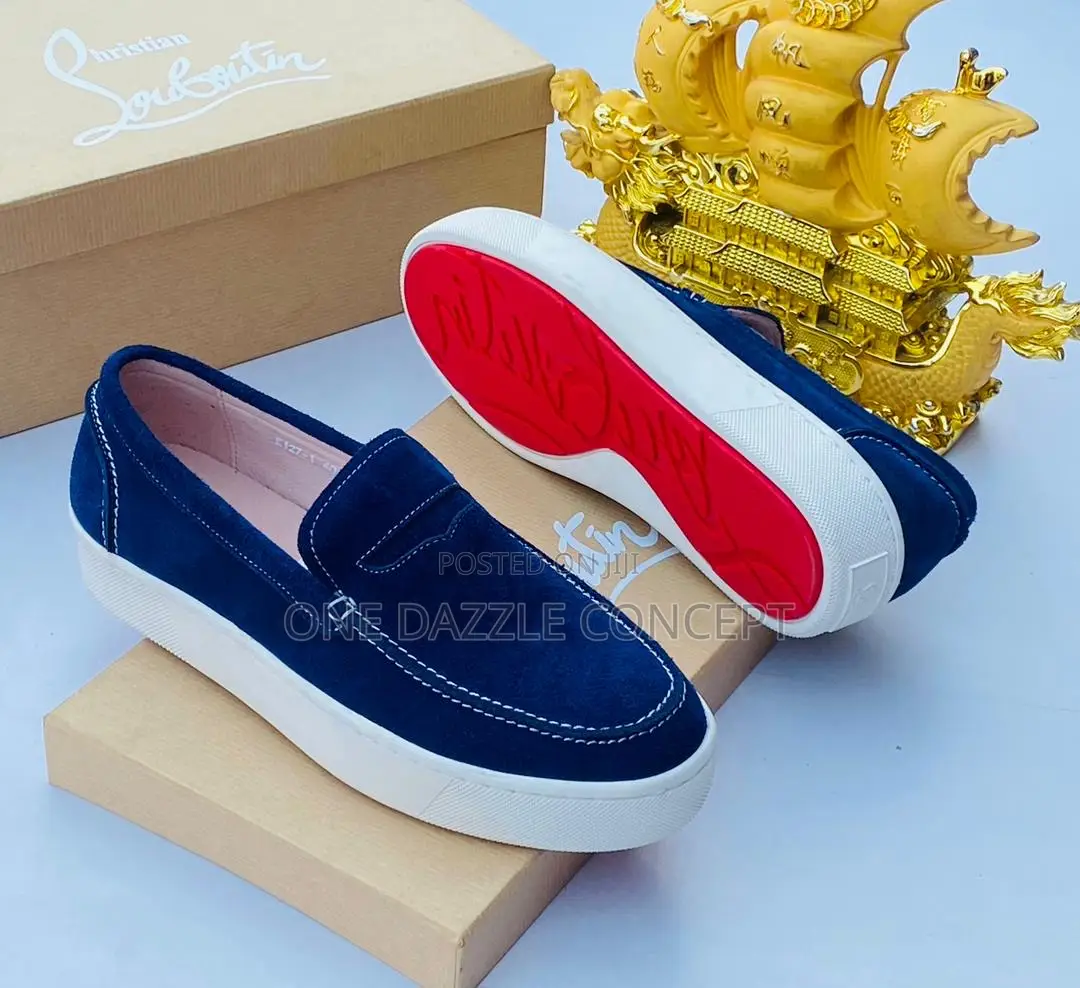 Suede Loafers