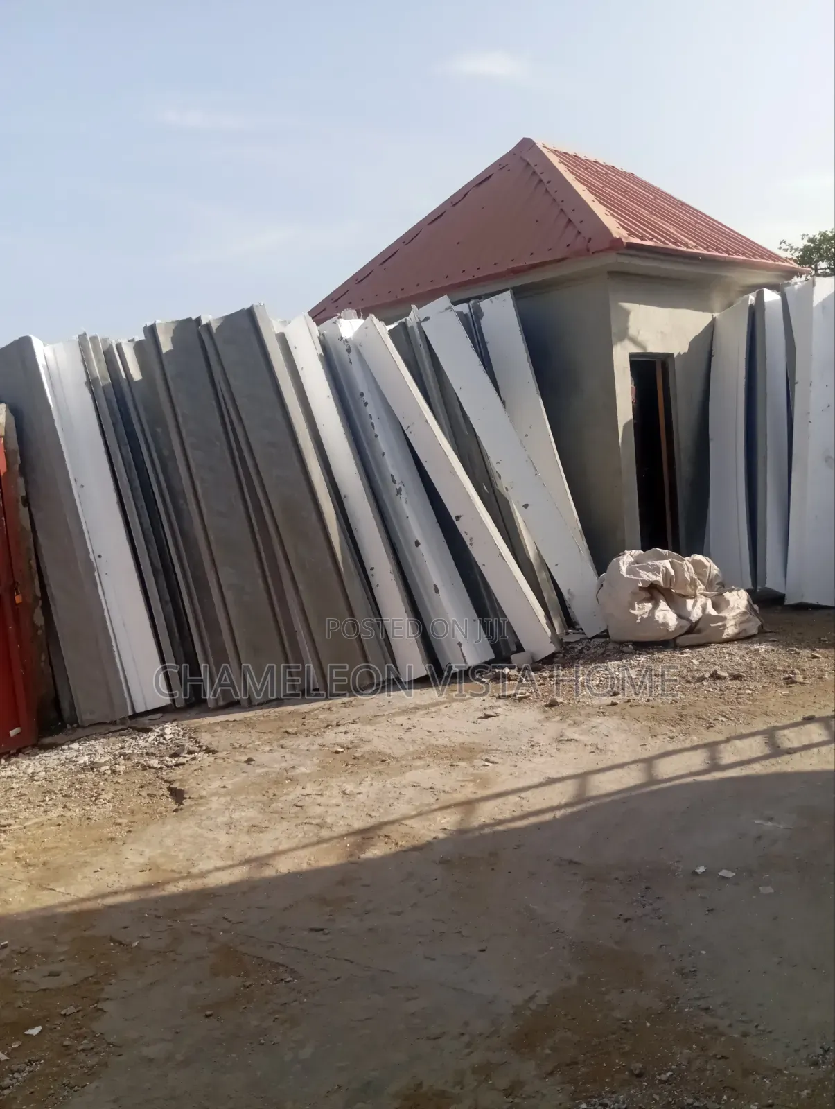 Polystyrene Board and Parapets
