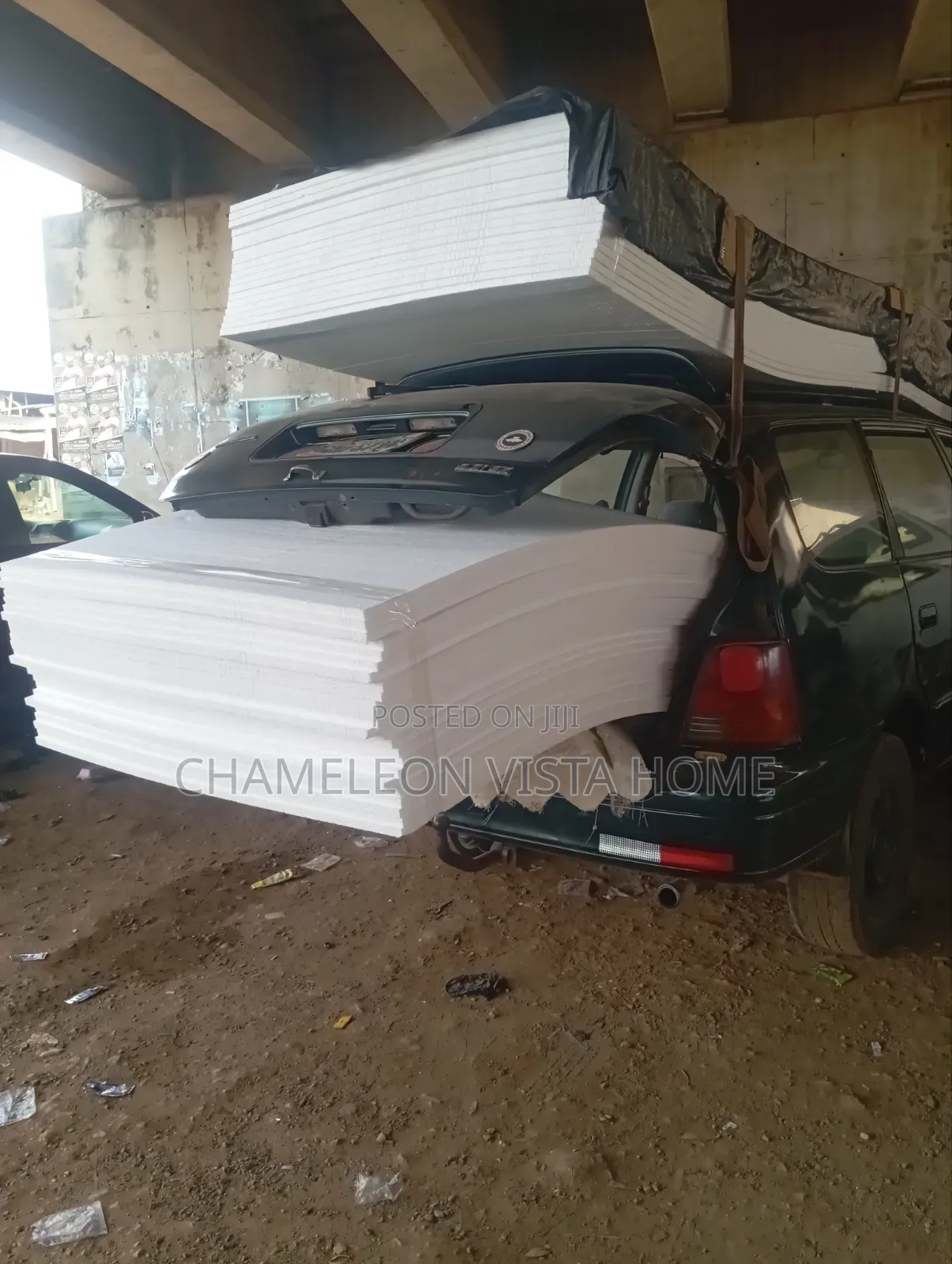Polystyrene Board and Parapets