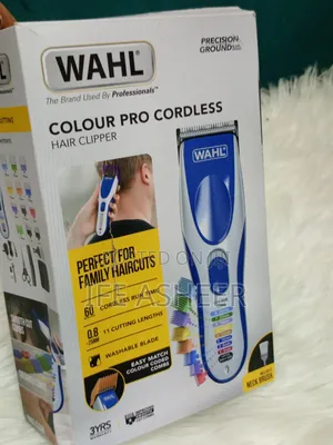 U.K Used Wahl Colour Pro Cordless Hair Clipper - No Charger