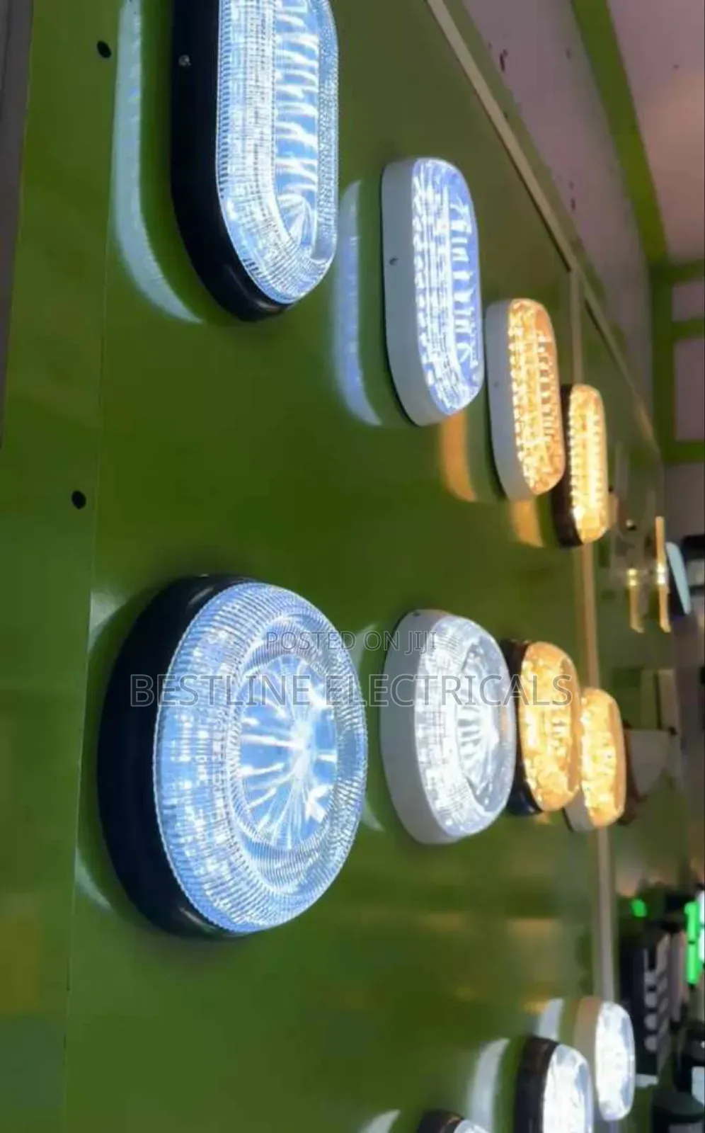 24watt Crystal Fence Light Much Brightness