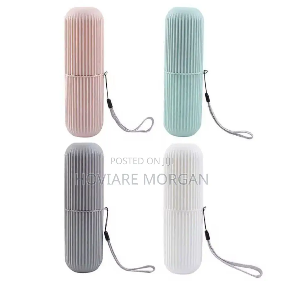 Portable Toothpaste and Toothbrush Case