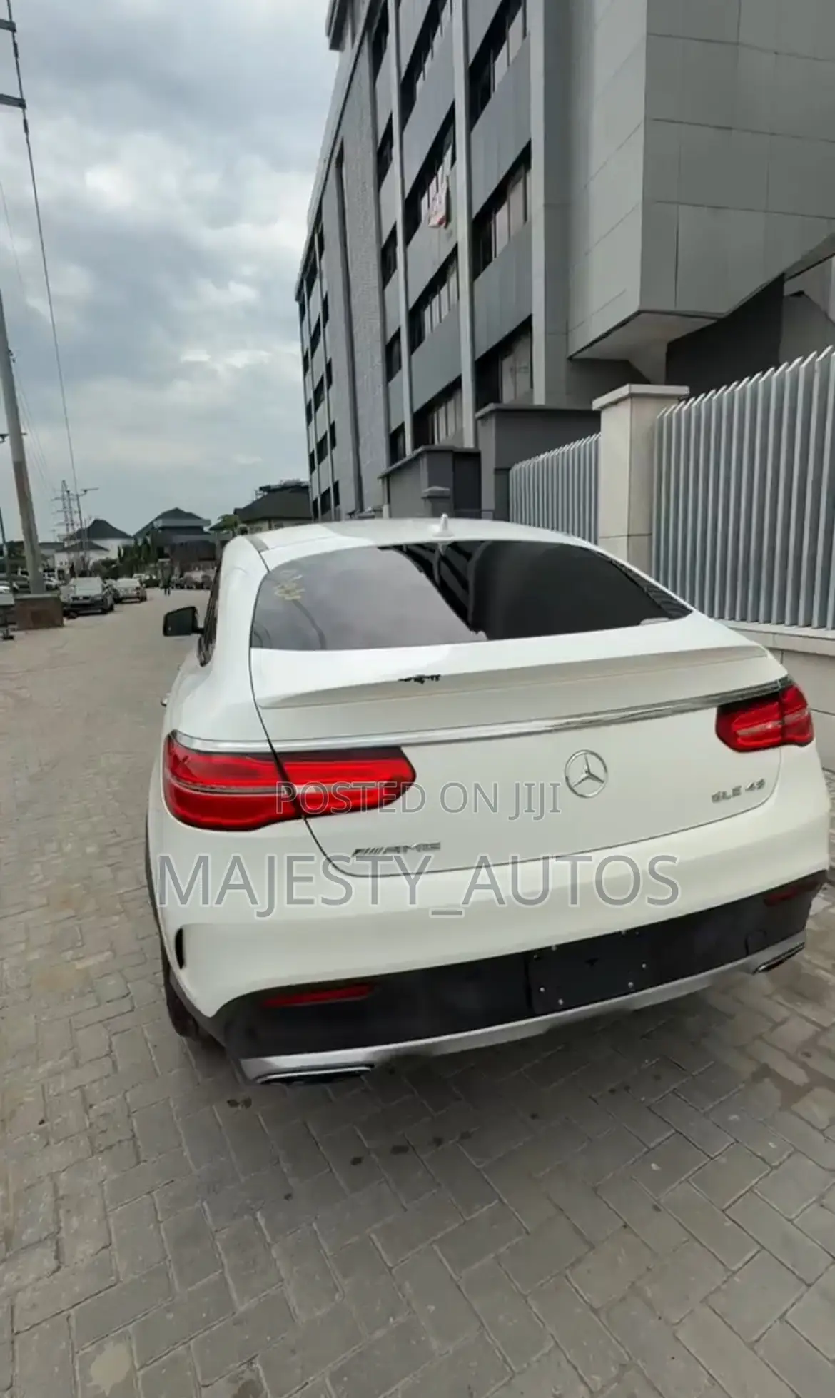 Mercedes-Benz GLE-Class AMG GLE 43 4MATIC 2017 White