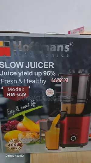 Hoffmans Electronics Slow Juicer Extractor Hm-639 - 400w