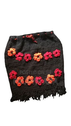 Crochet Flowered Skirt