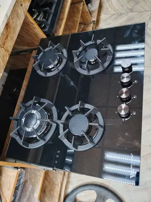 Skytouch 4 Burner Glass Gas Cooker Hob
