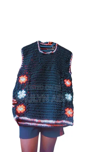 Crochet Sleeveless Cardigan