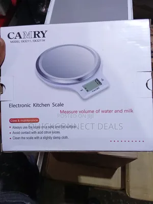 Camry Electronic Kitchen Scale – Digital Food Measuring Scale