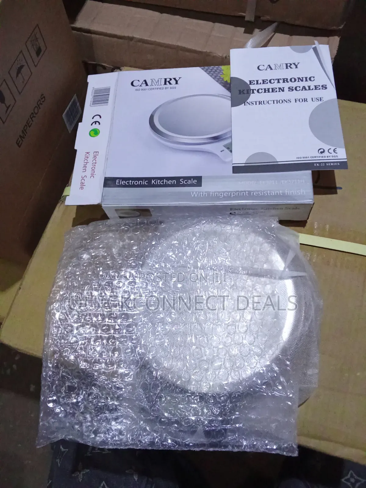 Camry Electronic Kitchen Scale – Digital Food Measuring Scale
