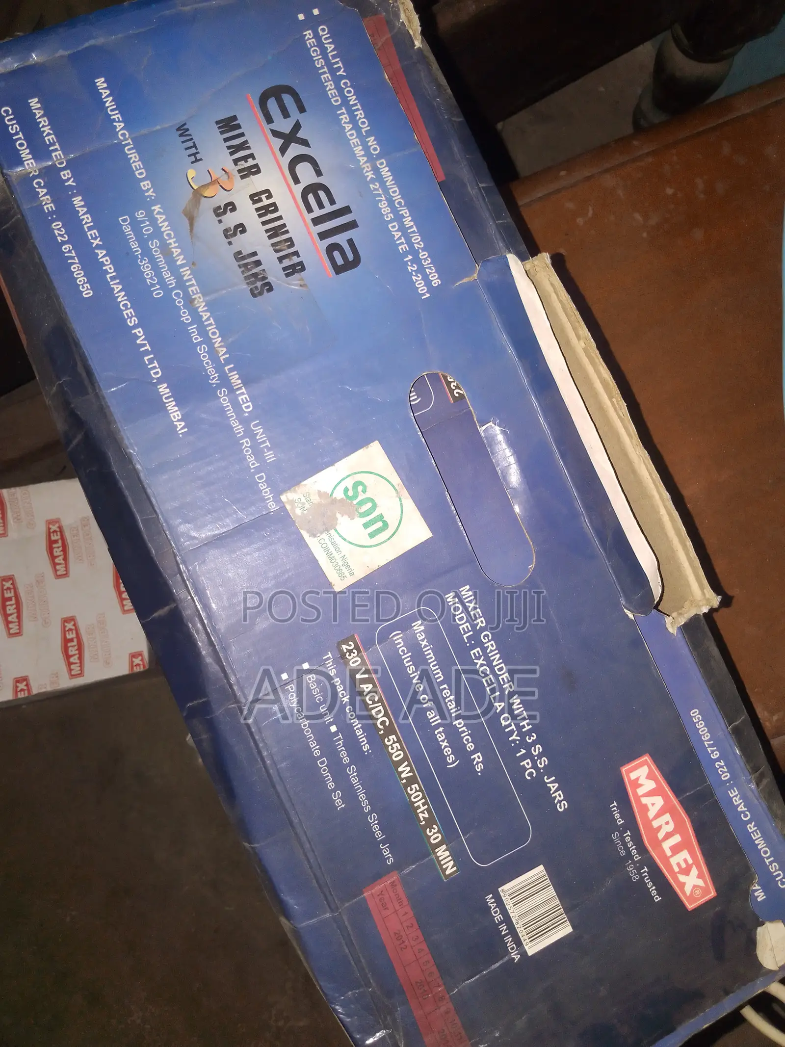 Excella Heavy Duty Blender Mixer Grinder
