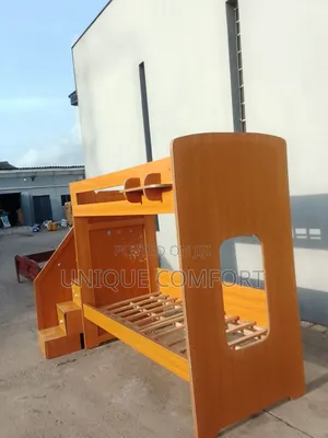 Top Quality 3 by 6 Bunk Bed With Steps and Drawers