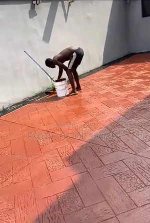 Floor Stamping and Painting