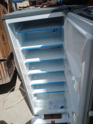 168 Liters Lg Upright Freezer, Ice Block Maker, 110 Watts,Silver Color