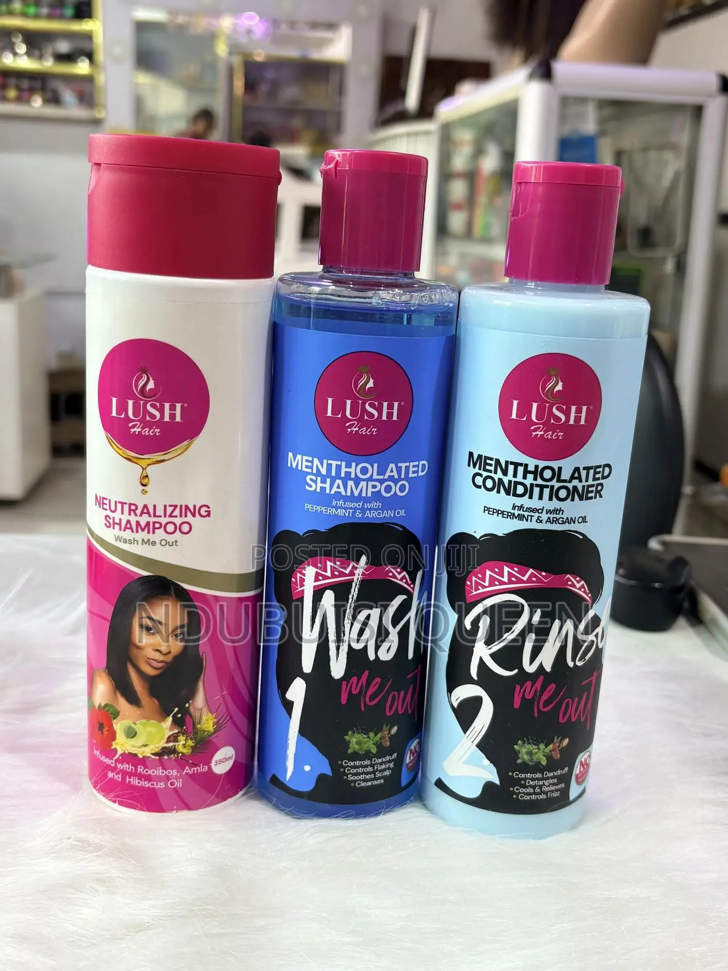 Lush Shampoo, Conditioner, Neutralizing Shampoo
