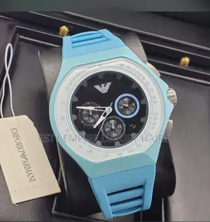 High Quality Luxury Emporio Armani Rubber Wristwatch