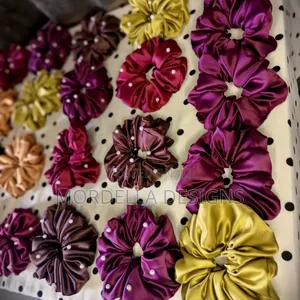 Hair Scrunchie With Bow