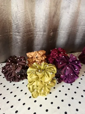 Hair Scrunchie With Bow