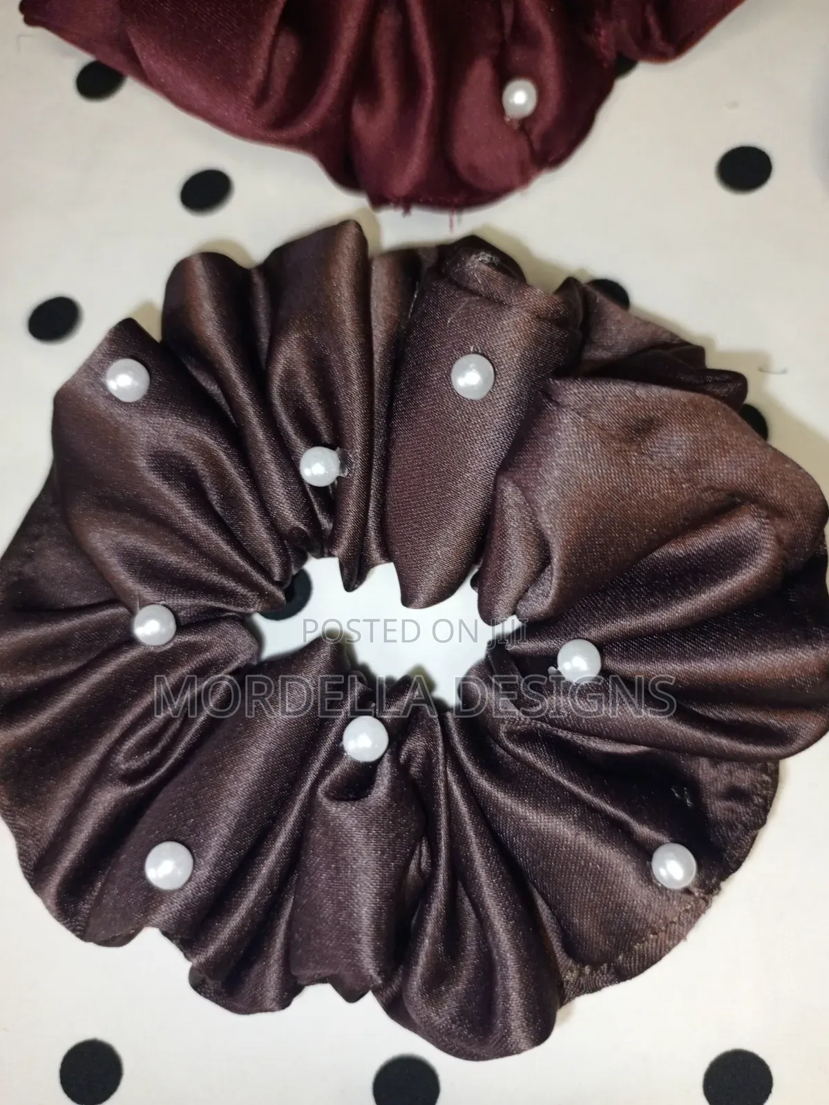 Hair Scrunchie With Bow