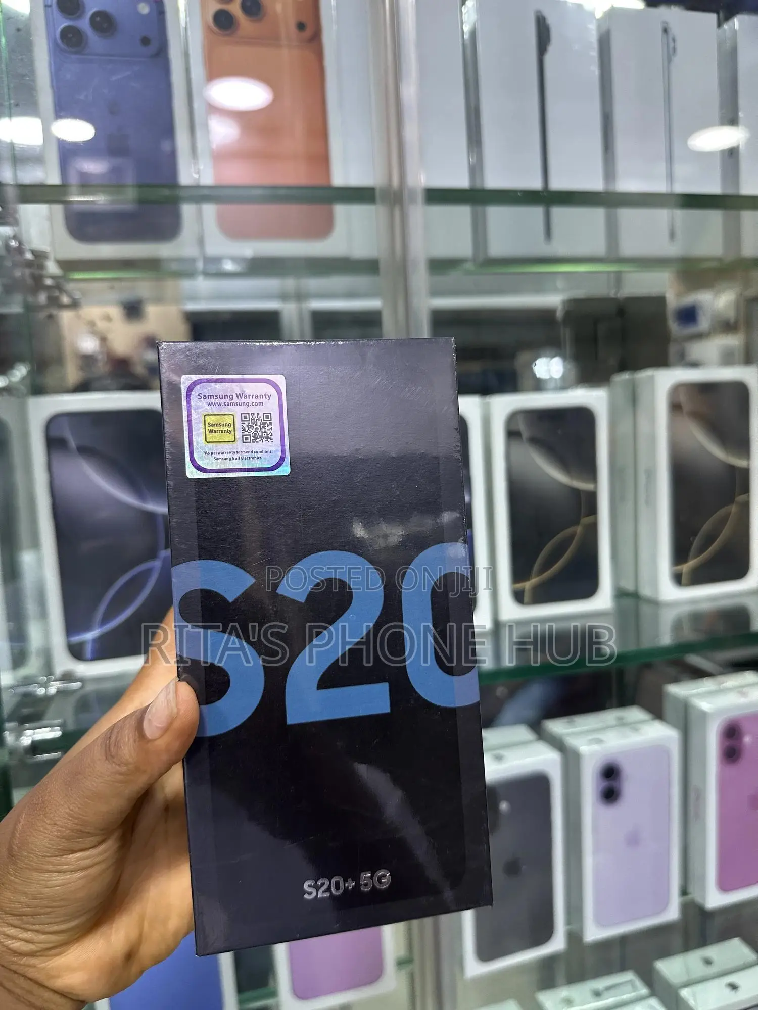 New Samsung Galaxy S20+ 128 GB Blue