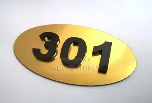Door Number Signage Craft