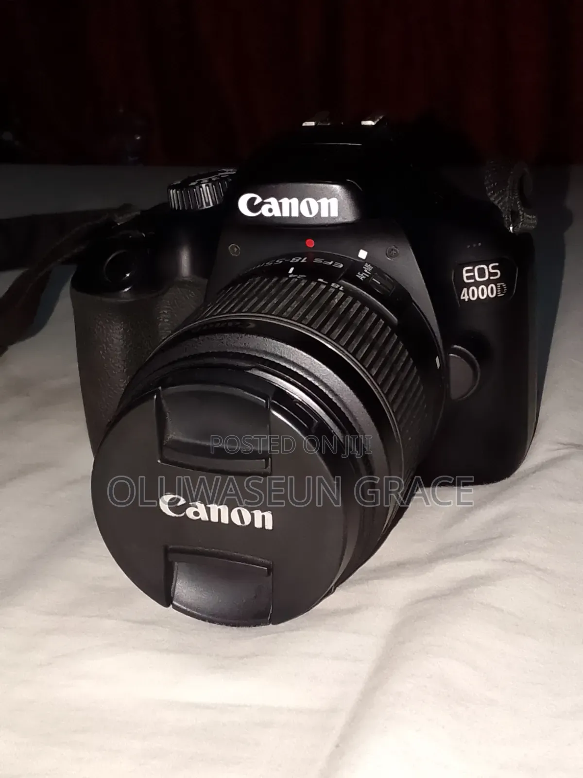 Canon Eos 4000d DSLR Camera + 18–55mm Lens (Very Neat, Fully Working)
