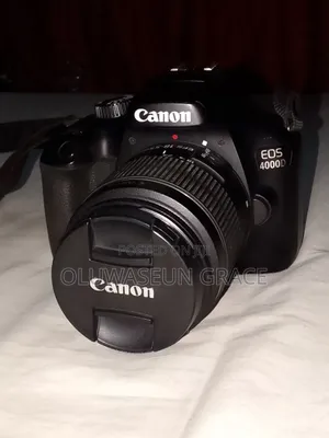 Canon Eos 4000d DSLR Camera + 18–55mm Lens (Very Neat, Fully Working)