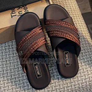 Premium Customized Men’S Leather Pams