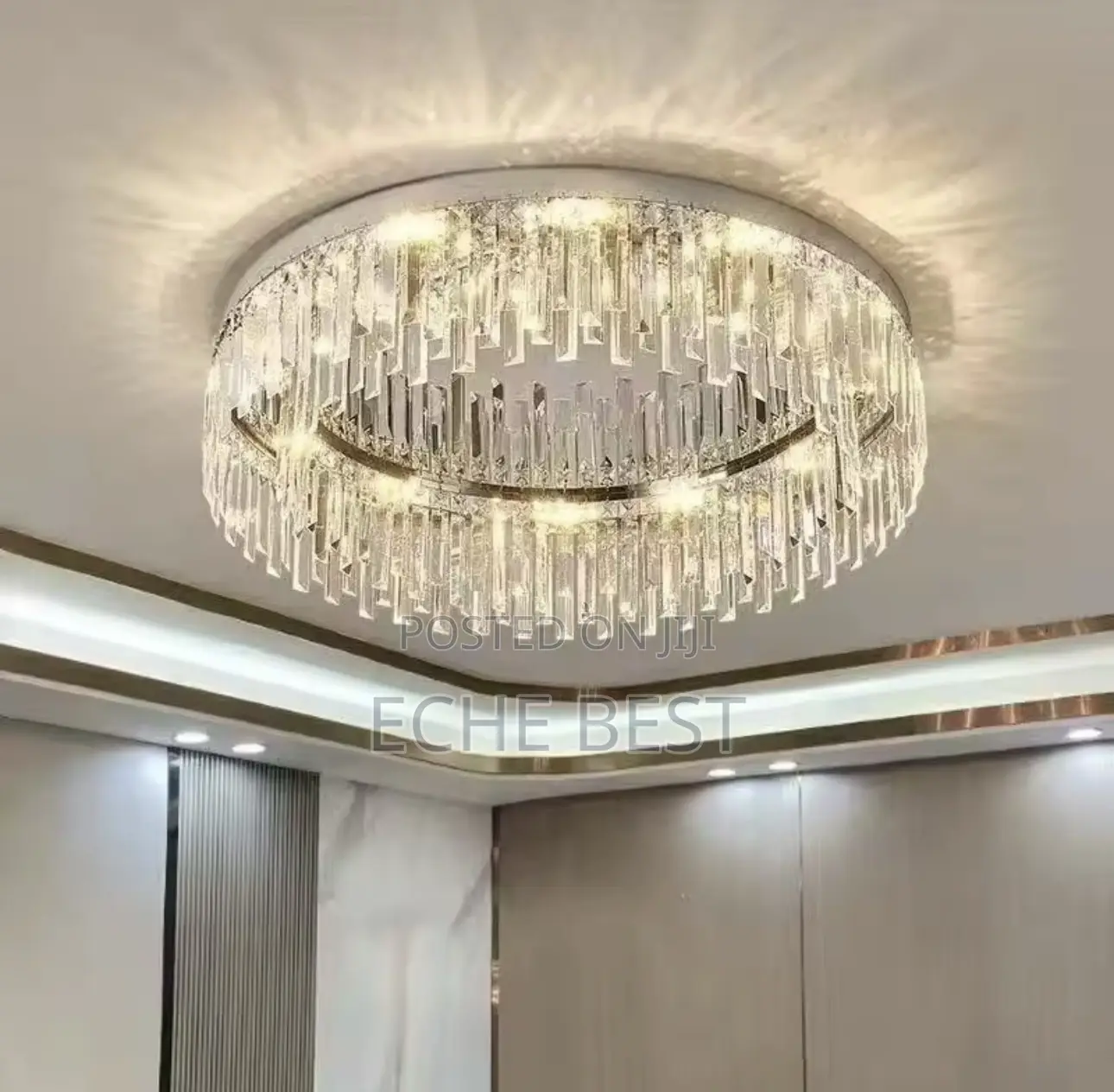Crystal Ceiling Light